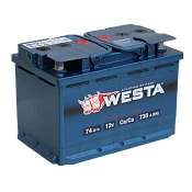 Аккумулятор Westa 6СТ-74 VLR (74 Ah)